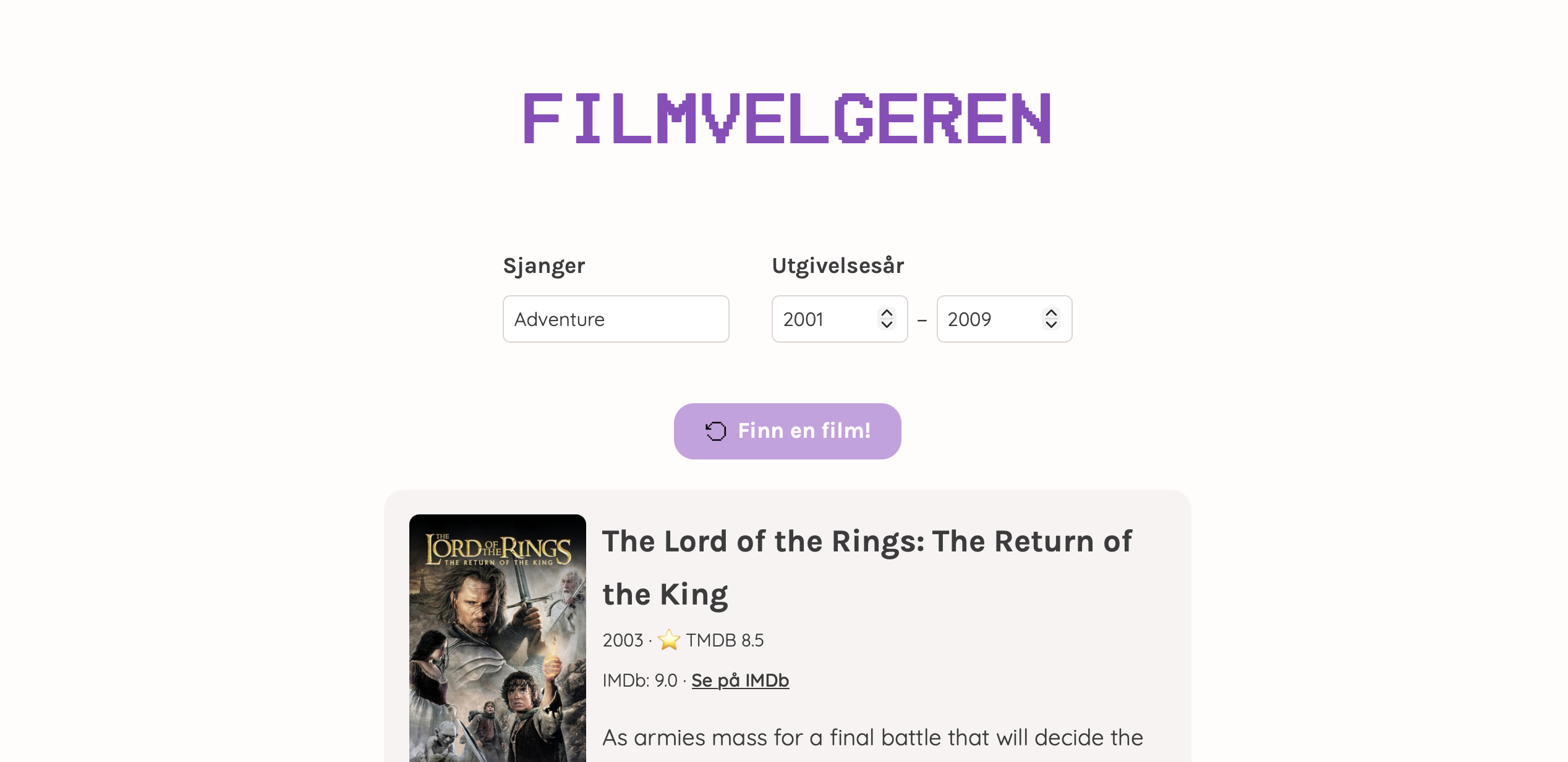 Bilde av prosjektet